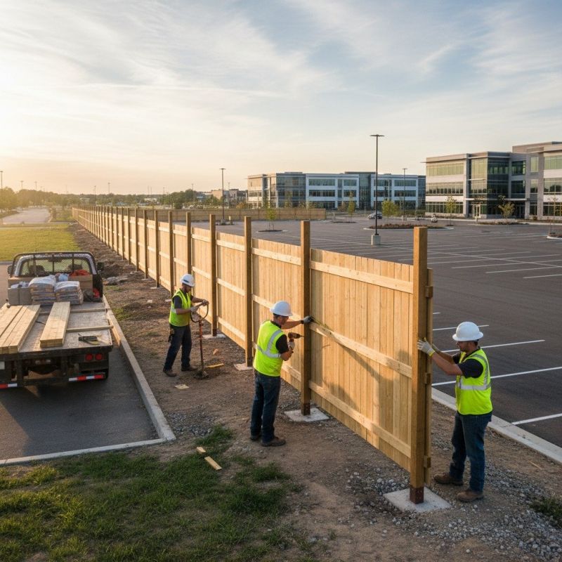 Livestock Fencing Installation detail